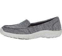 Skechers Mocassins Plats Reggae Fest-Manzanita pour Femme, Noir, 39 EU