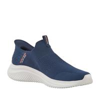 Skechers Mocassins Ultra Flex 3.0 Smooth Step pour Homme, Bleu Marine, 8 Wide