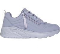 Skechers Monochromatic Lace Up Sneaker W Qua Low-Top Trainers Girls Bleu 5 (38) Female
