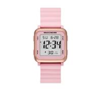 SKECHERS Montre pour Femmes, Mouvement Digital avec Bracelet en Silicone