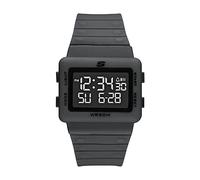 Skechers Montre pour hommes Larson, mouvement digital, boîtier en polyuréthane gris 44MM avec bracelet en polyuréthane, SR1148