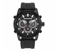 SKECHERS Montre pour Hommes, Mouvement Anadigi avec Bracelet en synthétique ou en Alliage