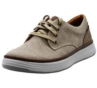 Skechers Moreno Ederson Oxford pour Homme, Stone, 12 Wide