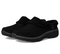 Skechers Mules Duet Easy Going-Warm pour femme, noir/noir, 35 EU