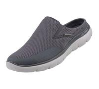 Skechers Hommes Clogs Pantoletten Pantoffel Slippers Chaussures Grises 232296