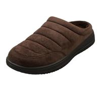 Skechers Murette GarvanzaSlipper pour homme, Microfibre chocolat, 47.5 EU