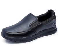 Skechers Nampa Groton pour Homme, Noir, 12 Wide