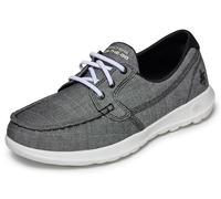 Skechers Chaussures bateau Femme On-The-Go Walk Lite-Isla Noir/Blanc 40 EU
