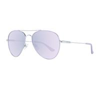 Skechers, Occhiali da sole SE6096, forma a goccia, colore lilla op , colore lente viola grad e