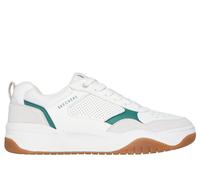 Skechers Odyssey - On the Way Chaussures Moyen Width en Blanc/Vert, Pointure 45