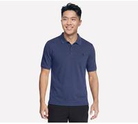 Skechers Off Duty Polo en Bleu Marine, Pointure XL