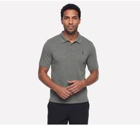 Skechers Off Duty Polo en Gris Anthracite, Pointure 3XL
