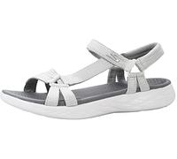 Skechers On-the-go 600 Brilliancy Sport Sandales pour femme, blanc/gris, 8 Wide