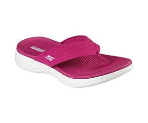 Skechers On The Go 600 Sunny 140037-FUS, Womens flip-flops, purple, 37 EU