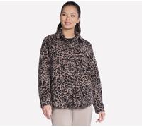 Skechers On-the-GO Cheetah Sherpa Veste, Pointure Grand