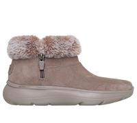 Skechers Femme on-The-Go Encore Snow-Capped Bottine, Dark Taupe Suede, 40 EU