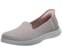 Skechers Femme on-The-go Flex-Chaussures Clover Hands Free Slip-ins Mocassin, Taupe, 37.5 EU