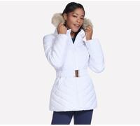 Skechers On-the-GO GO SHIELD Cozy Fit Belted Parka en Blanc, Pointure XL