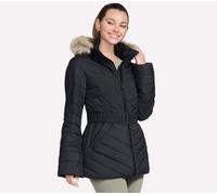 Skechers On-the-GO GO SHIELD Cozy Fit Belted Parka en Noir, Pointure XL
