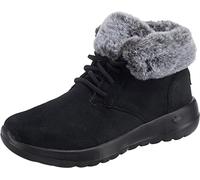 Skechers on The Go Joy-Plush Dreams 144042-BKGY, Womens Half Shoes,Boots, Black, 38 EU