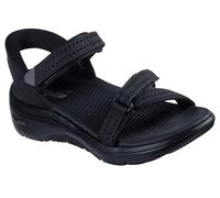 Skechers Slip-ins: GO WALK Arch Fit 2.0 Sandal - Candace Chaussures Moyen Width en Noir, Pointure 38, Vegan, Lavable en machine