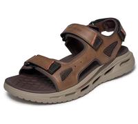 Skechers Sandales ORVAN SD pour Homme Marron synthétique/Nylon Pointure 45