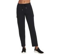 Skechers Pantalon Cargo à Enfiler décontracté, Noir, XS Femme