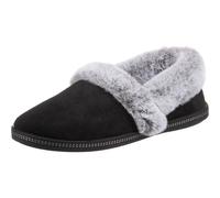 Skechers Femme Cozy Campfire - Team Toasty Slippers, Noir Black Microfiber Suede Faux Fur Line Blk, 37 EU