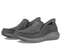Skechers - Parson Dewitt - Chaussures à Enfiler sans Les Mains pour Homme, Gris, 9.5 X-Wide