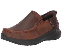 Skechers Parson Oswin Slip-ins® Chaussures à Enfiler pour Homme, Marron, 14 Wide