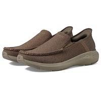 Skechers Parson Ralven Chaussures à Enfiler pour Homme, Taupe, 8 Wide