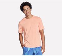 Skechers Performance Charge T-shirt en Blanc/Rose/Orange, Pointure Moyen