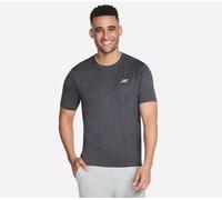 Skechers Performance Charge T-shirt en Noir/Gris Anthracite, Pointure Petit