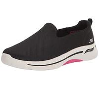 Skechers Performance Go Walk Arch Fit Black/Hot Pink 9 B (M)