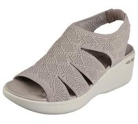 Skechers Pier-lite Memory Maker Sandales pour femme, taupe, 35 EU