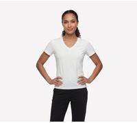 Skechers Pima V-Neck t-shirt en Blanc, Pointure XL