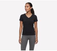 Skechers Pima V-Neck t-shirt en Noir, Pointure Grand