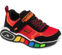 Skechers Play Scene 407606N-BKRD, Baskets, pour garçons, Noir