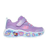 Skechers Chaussures fille Play Scene Fun Squad violet pailleté synthétique Multi Trip Pointure 21 EU