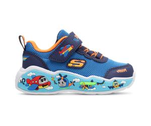 Skechers Play Scene - Sneakers Bébé - Bleu - Pointure 26 - Plastique Blue 26
