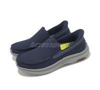 Skechers Pollard-Wilfred Slip-Ins Navy Men Casual Slip On Shoes 205451-NVY