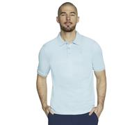 Skechers Polo Off Duty Homme Bleu, Bleu, M