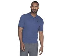 Skechers Polo Off Duty pour Homme, Bleu Marine véritable, 3XL