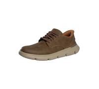 Skechers Pour des hommes Baskets en cuir Garza à enfiler, Gris