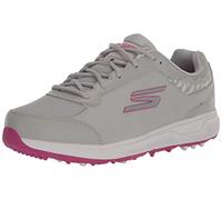 Skechers Prime Chaussures de golf sans crampons pour homme Coupe décontractée, Gris/rose., 45 EU