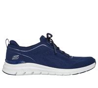 Skechers Pure Flex - Midnight Star Chaussures Moyen Width en Bleu Marine, Pointure 38, Vegan, Lavable en machine