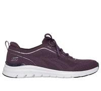 Skechers Pure Flex - Midnight Star Chaussures Moyen Width en Prune, Pointure 39, Vegan, Lavable en machine