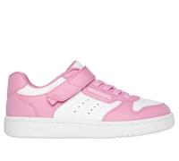 Skechers Quick Street - Style Stride Shoes Moyen Width en Rose/Blanc, Pointure 28, Lavable en machine
