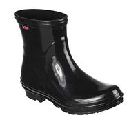 Skechers Rain Check-Neon Puddles, Botte de Pluie, Noir, 37 EU