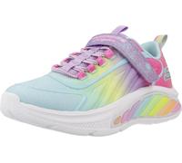 SKECHERS Baskets 'RAINBOW CRUISERS' jaune / menthe / lavande / rose, Taille 36